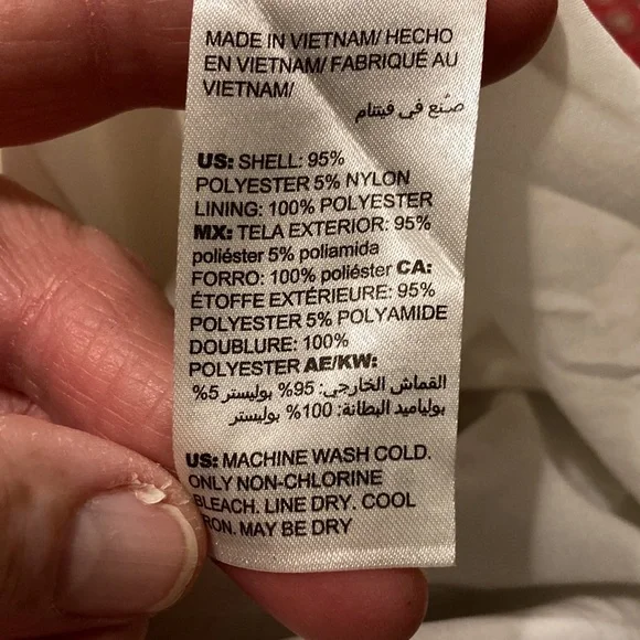 White House Black Market NWT Pink and White Skirt Size 10 - Picture 8 of 10